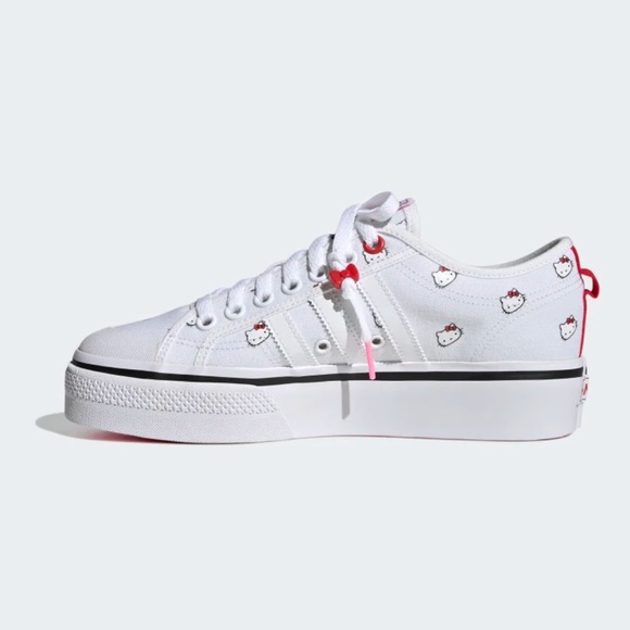 ADIDAS HELLO KITTY NIZZA PLATFORM SHOES - Picture 7 of 9